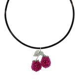 Busatti 'Raspberries' Necklace with Rubies