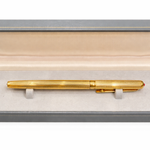 Barberis gold fountain pen with ruby detail