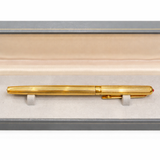 Barberis gold fountain pen with ruby detail
