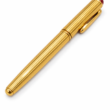 Barberis Gold Fountain Pen 25g with Ruby – Luxury Writing Instrument