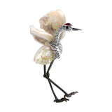 Stork Brooch with Pearls and Diamonds