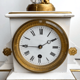 Mystery French mantel Clock, late 19th century