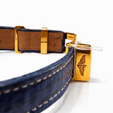 Breitling Chronomat blue leather strap