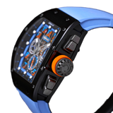 Cronus Art Automatic Chronograph Watch – Aerospace Magnesium Alloy Case & Blue Strap