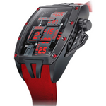 Devon Tread 2 Redrum – steel case side view (41×45 mm)