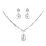 Collier and Earrings Diamond Set