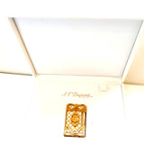 S.T. Dupont Versailles limited edition gold lighter in original presentation box