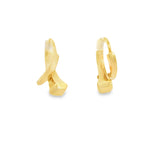 Gucci Horsebit Nail Hoop Earrings in  Yellow Gold