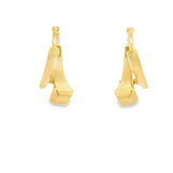 Gucci Horsebit Nail Hoop Earrings in  Yellow Gold