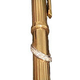 Montblanc Gold Fountain Pen 21.50g with 0.29ct Diamond – Luxury Collector Piece