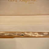 S.T. Dupont Gold Ballpoint Pen 18g – Luxury Writing Instrument