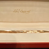 S.T. Dupont Gold Ballpoint Pen 18g – Luxury Writing Instrument