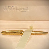 S.T. Dupont Mini Gold Pen | 20.0g | 0.05ct Diamond | Original Box