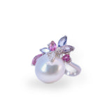 Rainbow Collection Pearl Ring