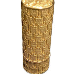 Elegant gold lipstick case collectible item
