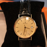14K Gold (585) – Swiss Made, Classic Elegant Dress Watch