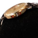 14K Gold (585) – Swiss Made, Classic Elegant Dress Watch