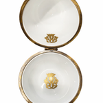 luxury home decor porcelain egg ornate design