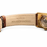 Maurice Lacroix 18K Gold Automatic Limited Edition Watch with Sapphire Caseback
