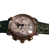 Maurice Lacroix 18K Gold & Stahl Automatik-Chronograph | Schweizer Luxus