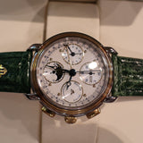 Maurice Lacroix 18K Gold & Stahl Automatik-Chronograph | Schweizer Luxus