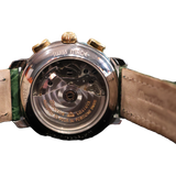 Maurice Lacroix 18K Gold & Stahl Automatik-Chronograph | Schweizer Luxus