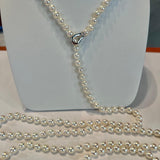 Necklace with Akoya Perls