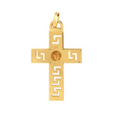 Gianni Versace Medusa Head Cross Pendant Nr. 15