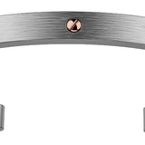 Zancan Titanium Bracelet with 18KGold