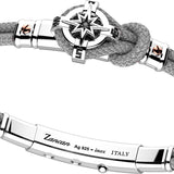 Zancan Bracelet Ship Cable  RG Silver B/SP