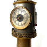 Lighthouse Table Clock by Andre Romain Guilmet, Paris around 1880