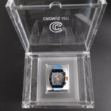 Cronus Art Automatic Chronograph Watch – Aerospace Magnesium Alloy Case & Blue Strap