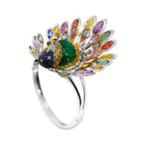 Colourful Peacock Bracelet