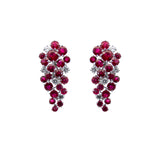 Collier Earrings and Ring 'Butterfly' Ruby Set