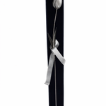 Silberne Tulpe aus 925 Sterling Silber – elegante dekorative Blume aus Silber, ideale Geschenkidee für besondere Anlässe.