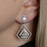 Fancy Diamond Drop Earrings