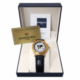 Raymond Weil Parsifal GMT 18K Gold Automatic Watch – World Time Swiss Luxury